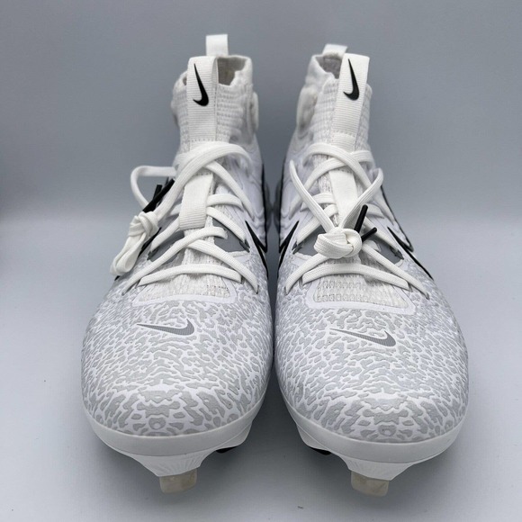 Nike Alpha Huarache NXT White Metal Baseball Cleats Mens Size 7 DJ6517 100 main image 5